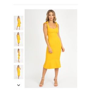 Likely dress in marigold